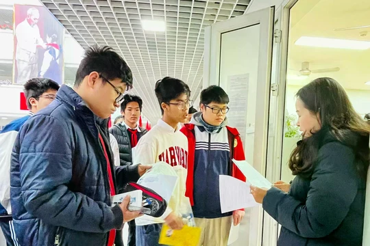 Thời hạn 3 ngày cho thí sinh có nguyện vọng phúc khảo bài thi học sinh giỏi thành phố