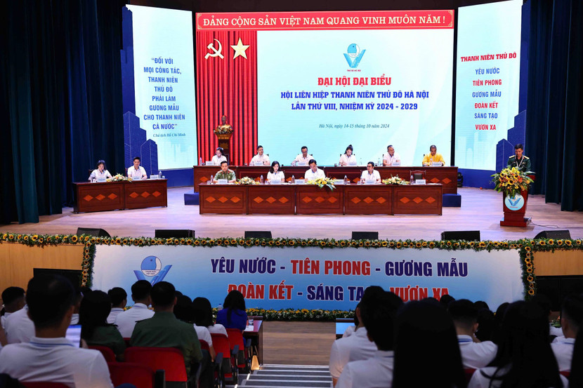 Đại hội đại biểu Hội Liên hiệp Thanh niên TP. Hà Nội lần thứ VIII, nhiệm kỳ 2024 – 2029 Đại hội đại biểu Hội Liên hiệp Thanh niên TP. Hà Nội lần thứ VIII, nhiệm kỳ 2024 – 2029