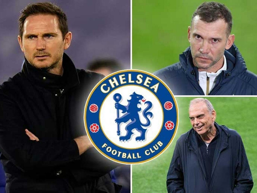HLV Lampard có thể bị thay thế bởi Shevchenko hoặc Avram Grant