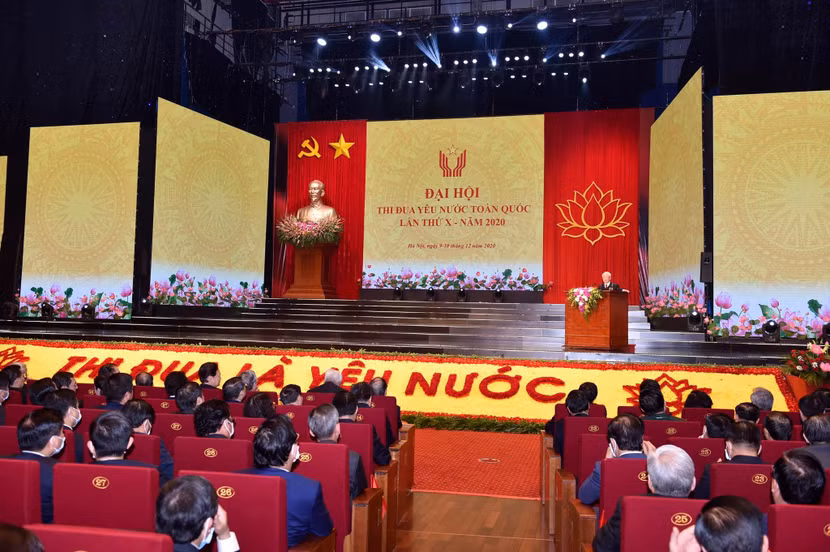 Tổng Bí thư, Chủ tịch nước Nguyễn Phú Trọng khẳng định, thi đua là một chủ trương chiến lược của Đảng...