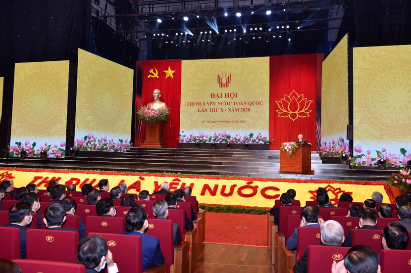 Tổng Bí thư, Chủ tịch nước Nguyễn Phú Trọng khẳng định, thi đua là một chủ trương chiến lược của Đảng...