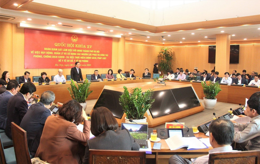 Toàn cảnh buổi giám sát Toàn cảnh buổi giám sát