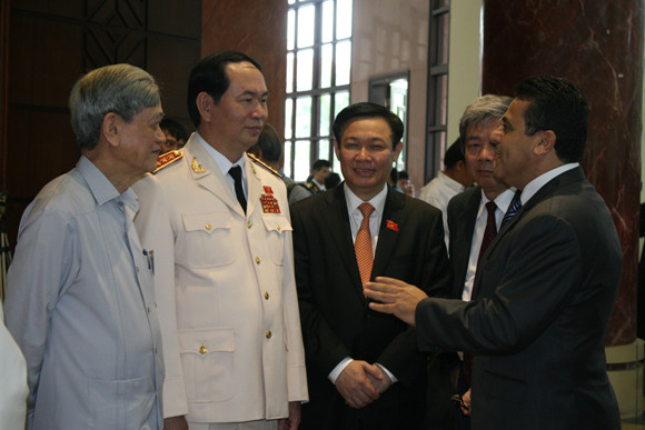 Chủ tịch QH Nguyễn Sinh Hùng: Tình hình biển Đông diễn biến hết sức phức tạp, khó lường ảnh 5