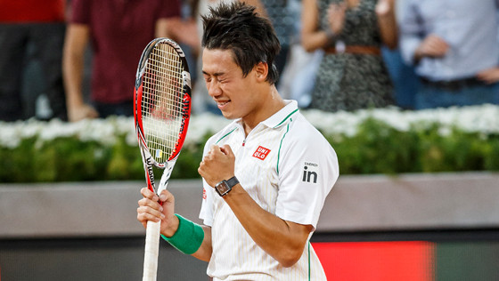 Đả bại Ferrer đầy kịch tính, Kei Nishikori giành vé vào chung kết Madrid Masters 2014 ảnh 1 Đả bại Ferrer đầy kịch tính, Kei Nishikori giành vé vào chung kết Madrid Masters 2014 ảnh 1