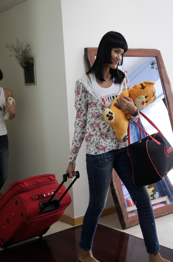 Phương Nghi vui vẻ với lời phán quyết từ BGK