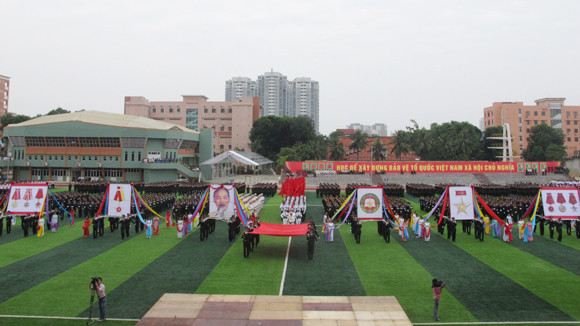 Tổng duyệt Lễ kỷ niệm 65 năm truyền thống Học viện ANND (ảnh: Trần Anh) Tổng duyệt Lễ kỷ niệm 65 năm truyền thống Học viện ANND (ảnh: Trần Anh)