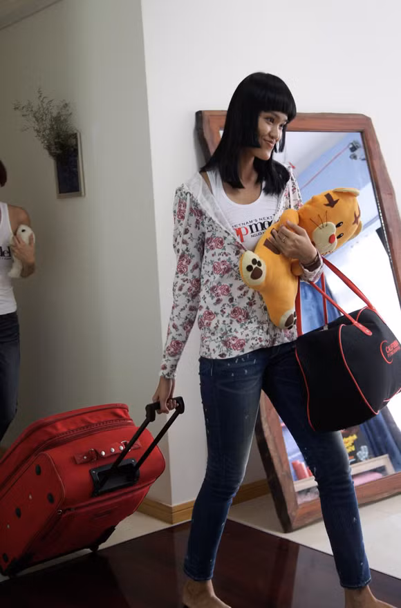 Phương Nghi vui vẻ với lời phán quyết từ BGK