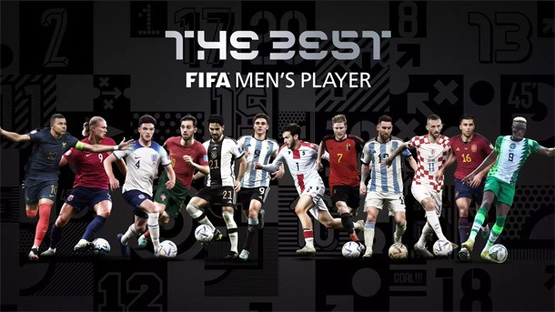 12 để cử cho giải FIFA The Best 2023