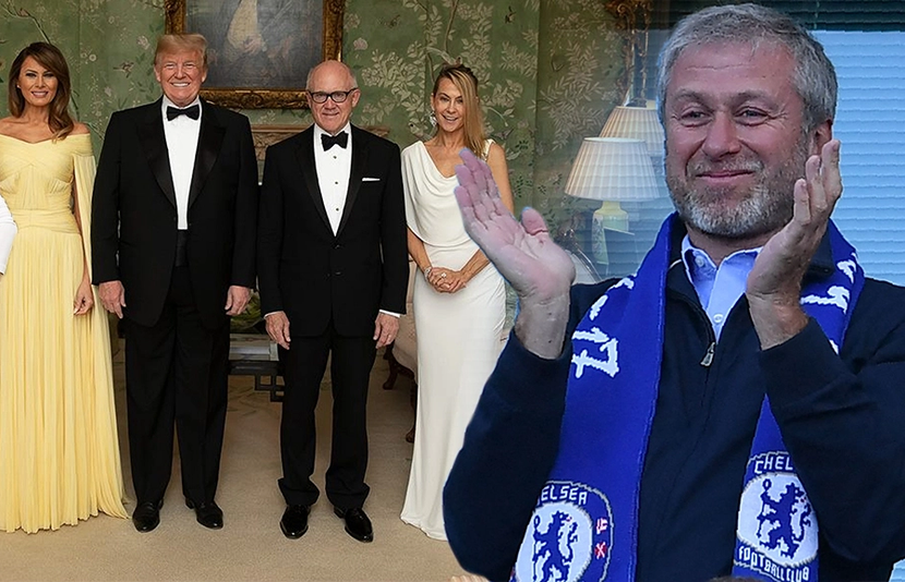 Tỷ phú Woody Johnson (thứ ba từ trái qua) tự tin thâu tóm CLB Chelsea từ Roman Abramovich