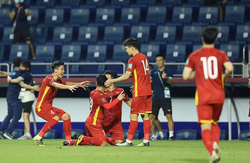 Chiến thắng quá ấn tượng của ĐT Việt Nam (Ảnh: VNN)