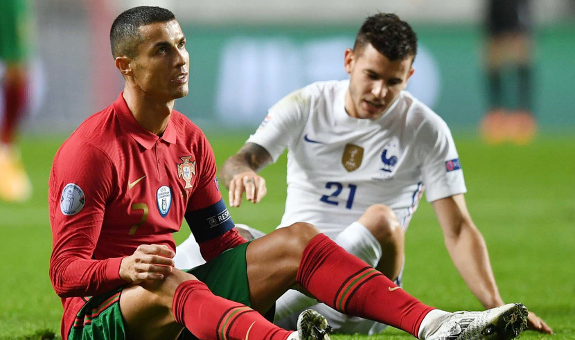 Ronaldo một lần nữa bất lực trước ĐT Pháp Ronaldo một lần nữa bất lực trước ĐT Pháp