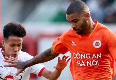 Jhon Cley là người gỡ hòa cho Công an Hà Nội (Ảnh: CAHN FC) Jhon Cley là người gỡ hòa cho Công an Hà Nội (Ảnh: CAHN FC)