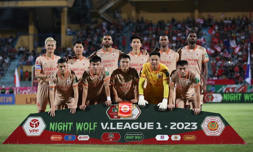 Đội hình xuất phát của Công an Hà Nội trước Khánh Hòa Đội hình xuất phát của Công an Hà Nội trước Khánh Hòa