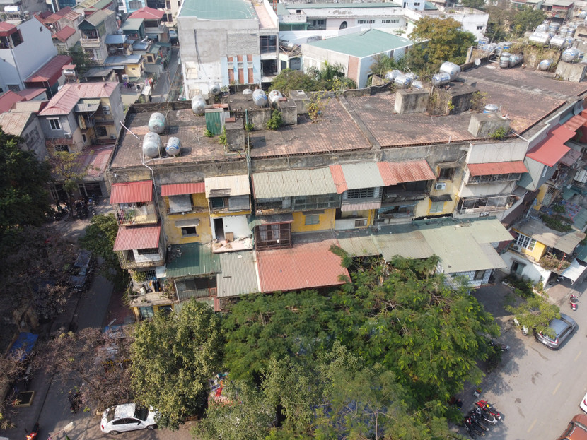 UBND TP Hà Nội vừa có thông tin trả lời cử tri phường Ba Đình, Ngọc Hà, Giảng Võ về tiến độ cụ thể việc cải tạo lại các chung cư cũ