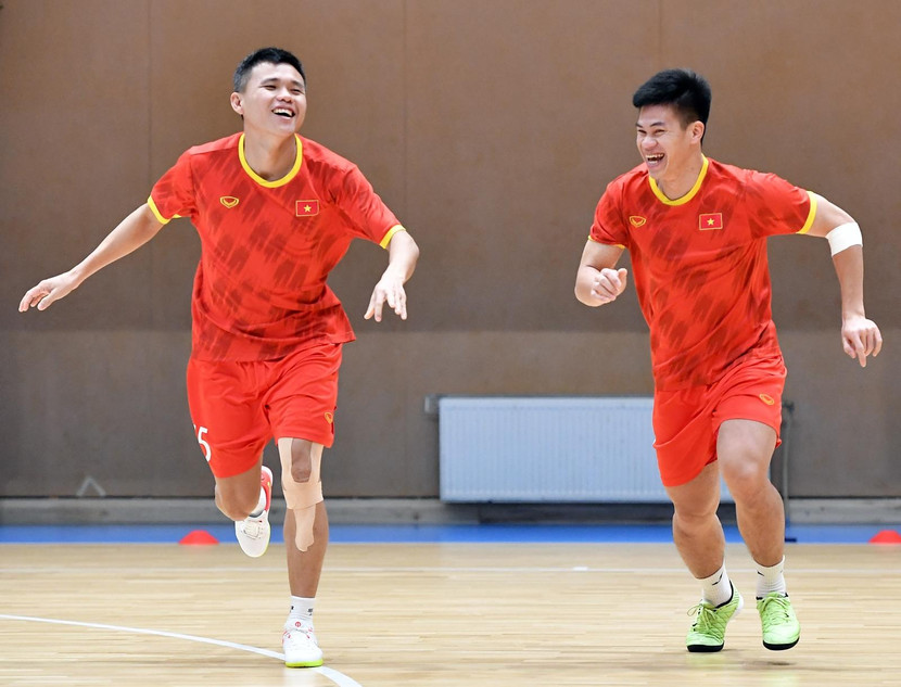 ... với tâm lý thoải mái và quyết tâm cao nhất