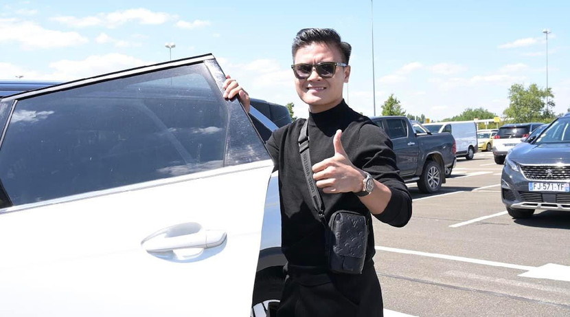 Quang Hải sống khép kín trong những ngày đầu ở Pháp (Ảnh: Emma-Vietanh Estanove)