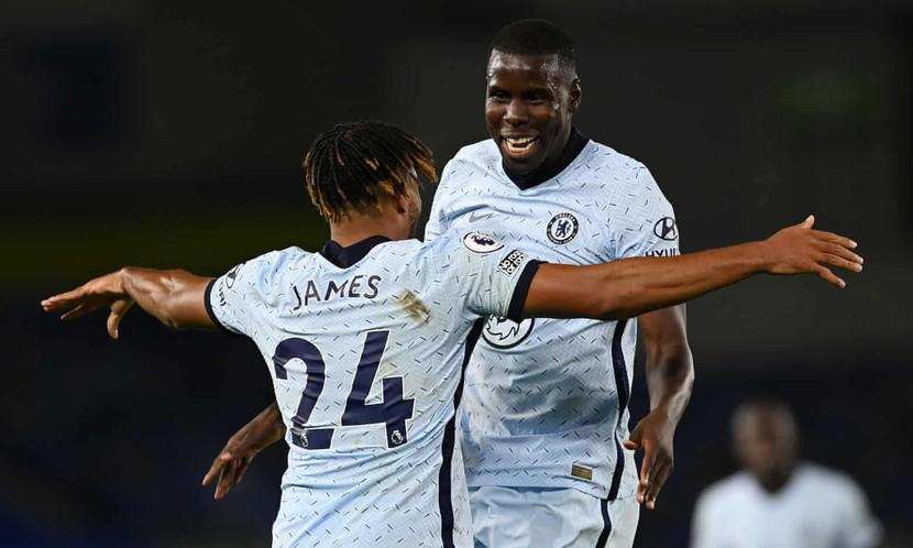 Hai hậu vệ James và Zouma ghi bàn mang về 3 điểm