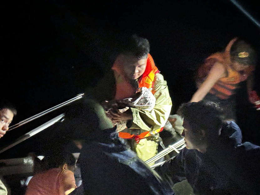 Sơ tán người và tài sản trong đêm