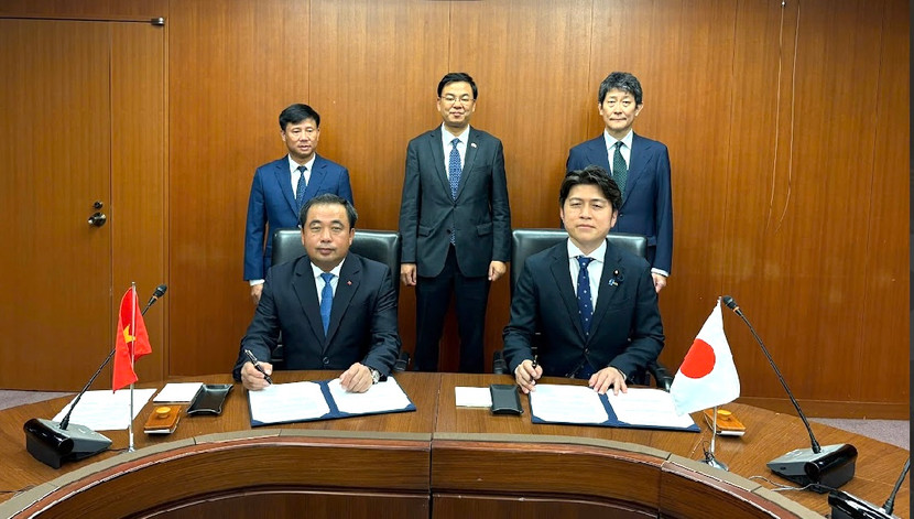 Lễ ký kết gia hạn Biên bản ghi nhớ hợp tác trong lĩnh vực giảm nhẹ rủi ro thiên tai và thích ứng với biến đổi khí hậu giai đoạn 2026 – 2030 giữa Việt Nam và Nhật Bản