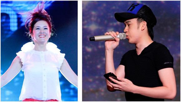 Hồng Nhung, Dương Triệu Vũ xuất hiện trên sân khấu Giọng hát Việt ảnh 1