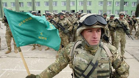 Mỹ - Gruzia diễn tập thực binh “Agile Spirit-2013” ảnh 2