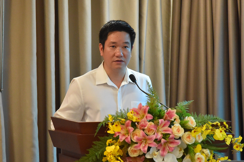 Phó Trưởng ban Tuyên giáo và Dân vận Thành uỷ Nguyễn Huy Cường chỉ đạo tại hội nghị