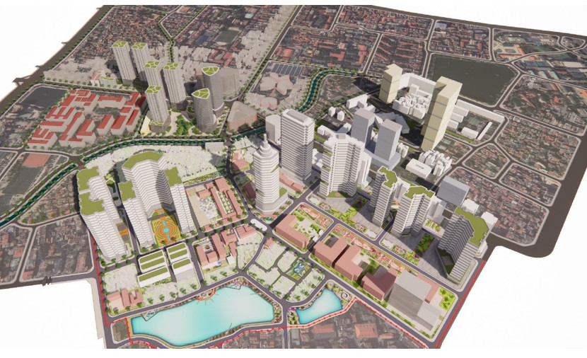 Phối cảnh minh hoạ dự án