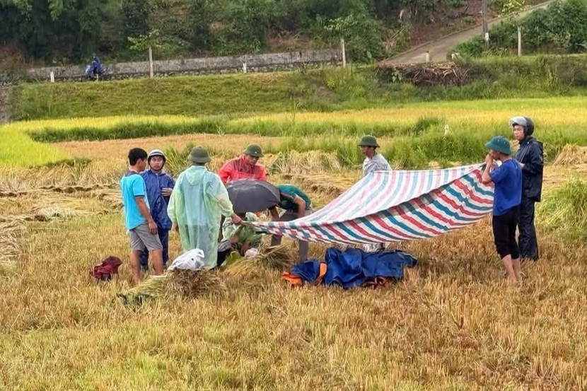 Hiện trường vụ người dân gặp nạn