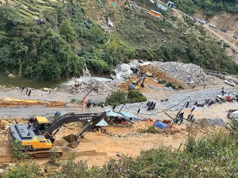 Khu vực xảy ra tai nạn