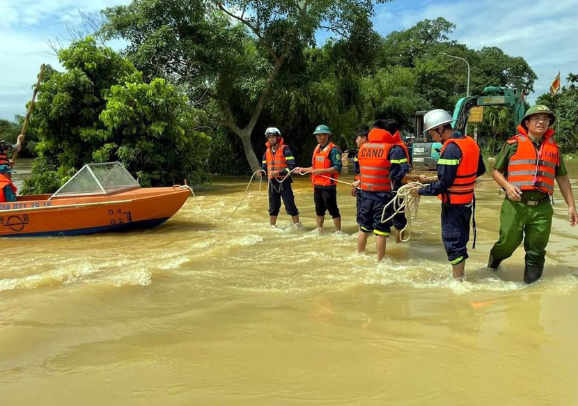 Tập trung khắc phục hậu quả lũ lụt tại Chương Mỹ, Quốc Oai Tập trung khắc phục hậu quả lũ lụt tại Chương Mỹ, Quốc Oai