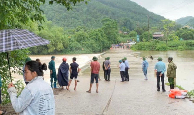 Ngầm tràn nơi nạn nhân gặp nạn