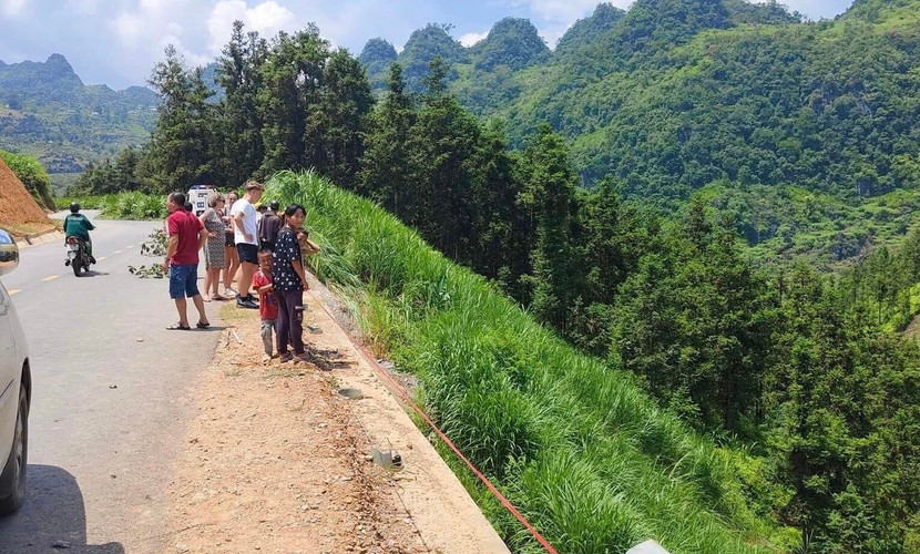 Vị trí xe ô tô gặp nạn