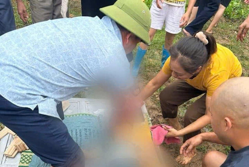 Mưa lớn đã khiến ba người chết ở tỉnh Vĩnh Phúc