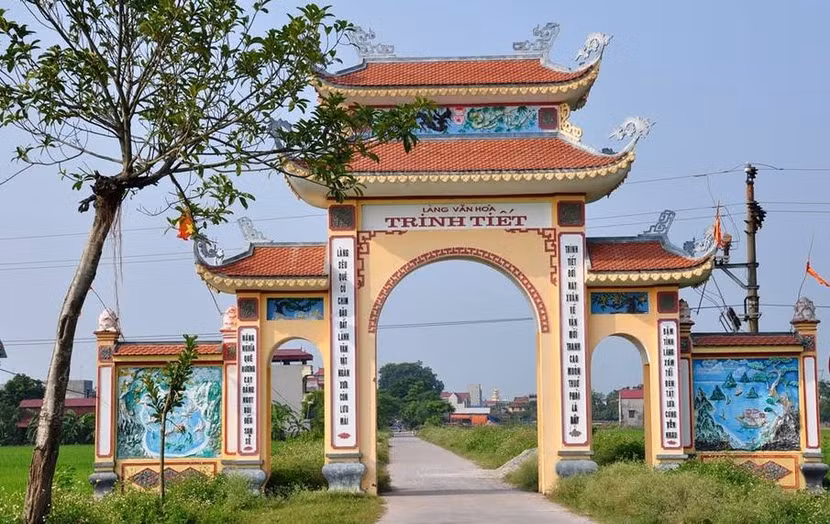 Cổng làng Trinh Tiết (Mỹ Đức, Hà Nội)