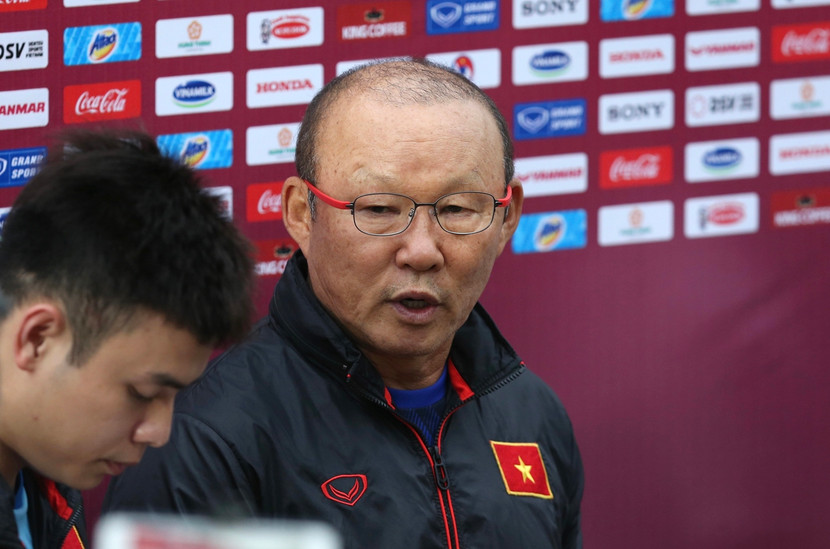 HLV Park Hang-seo (Ảnh: Vũ Vy)
