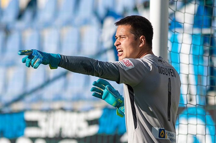 Thủ môn Filip Nguyễn đã 3 lần được gọi lên tuyển Cộng hòa Séc và cả 3 lần đều vô duyên