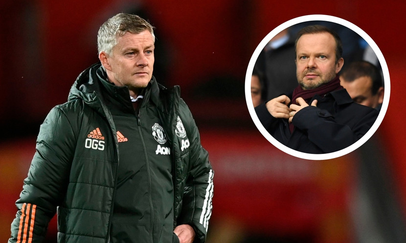 HLV Solskjaer đang không có được niềm tin từ Phó chủ tịch Ed Woodward
