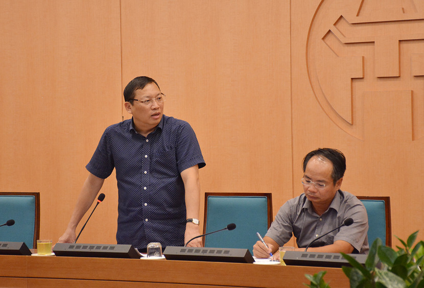 Ông Ngô Hải Phan, Cục trưởng Cục Kiểm soát TTHC - Văn phòng Chính phủ phát biểu tại buổi làm việc