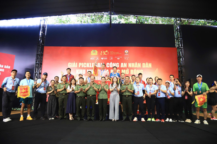 Giải Pickleball Công an nhân dân khu vực phía Bắc mở rộng lần I năm 2025 thành công tốt đẹp Giải Pickleball Công an nhân dân khu vực phía Bắc mở rộng lần I năm 2025 thành công tốt đẹp