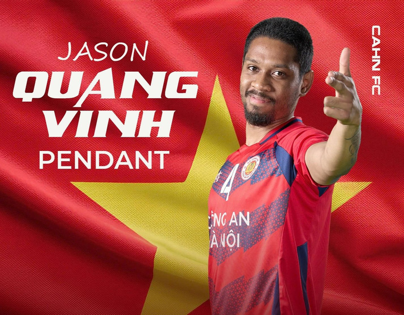 Jason Quang Vinh Pendant khát khao lên tuyển Việt Nam Jason Quang Vinh Pendant khát khao lên tuyển Việt Nam