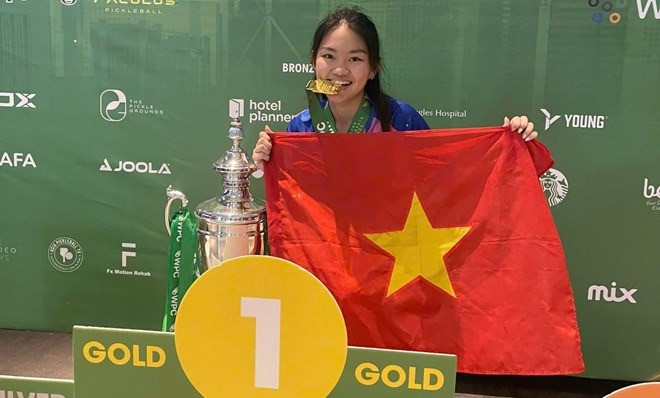 Jolie Lam vô địch World Pickleball Championship 2025