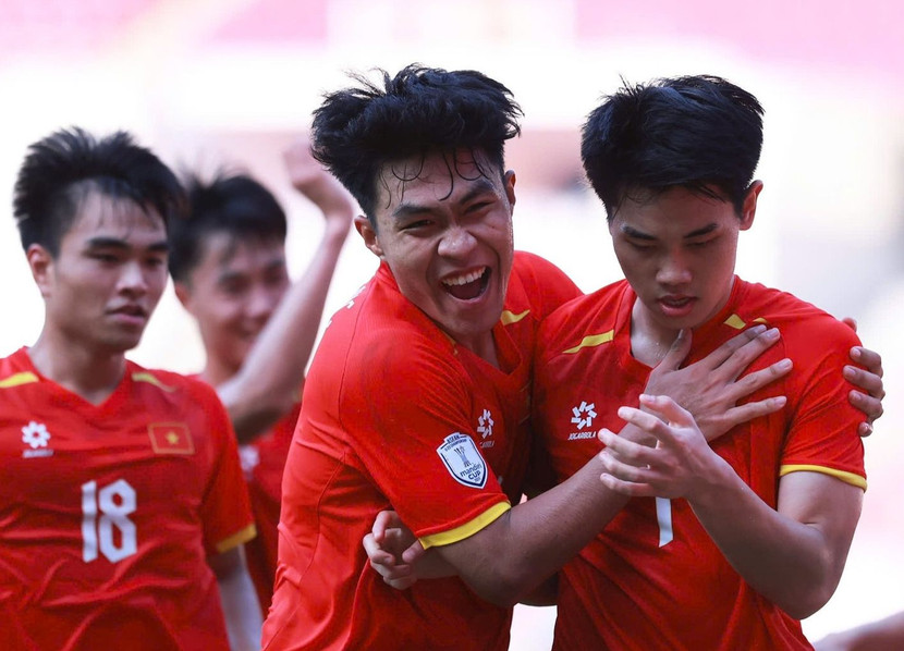 U23 Việt Nam vào chung kết đúng như kỳ vọng (Ảnh: VNN)