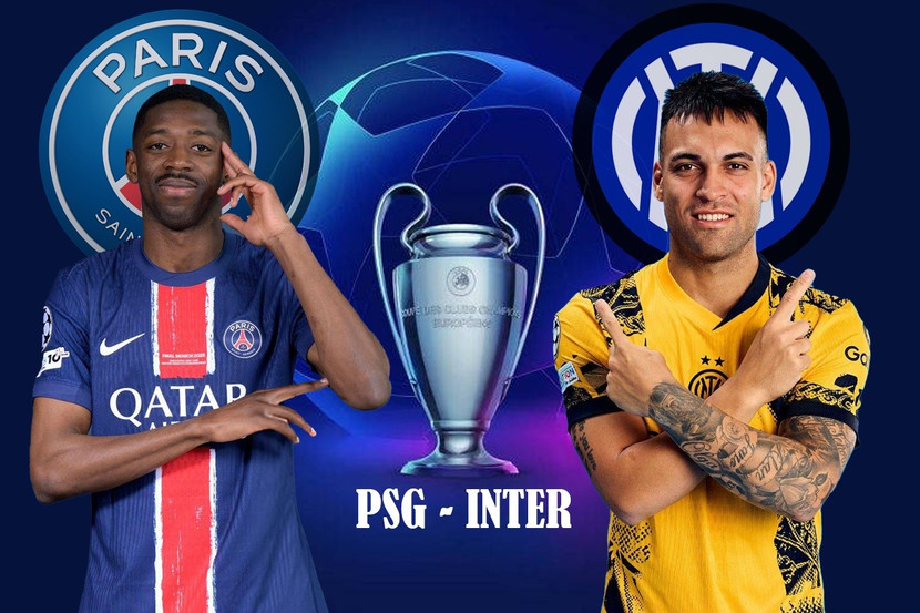Chung kết C1 giữa PSG và Inter diễn ra lúc 2h00 rạng sáng 1-6