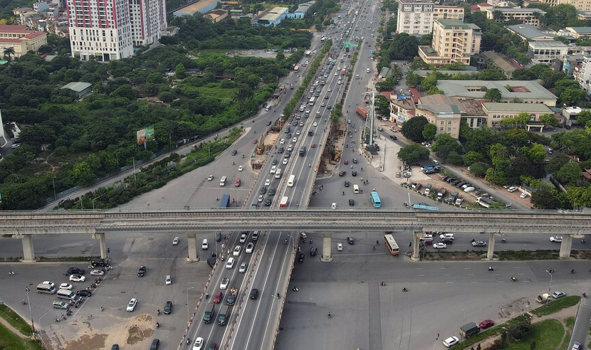 Khu vực nút giao Mai Dịch Khu vực nút giao Mai Dịch