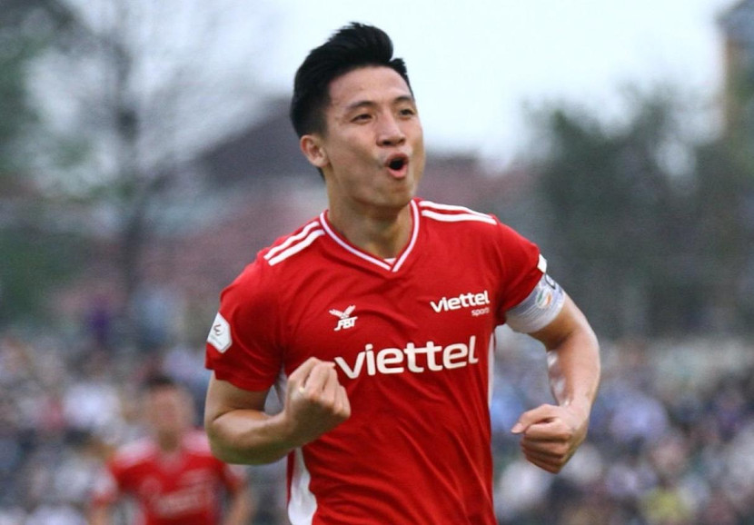 Bùi Tiến Dũng ghi bàn cho Viettel Bùi Tiến Dũng ghi bàn cho Viettel