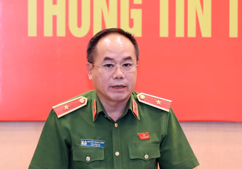 Thiếu tướng Nguyễn Thanh Tùng, Phó Giám đốc Công an TP Hà Nội. Ảnh: Quang Phong