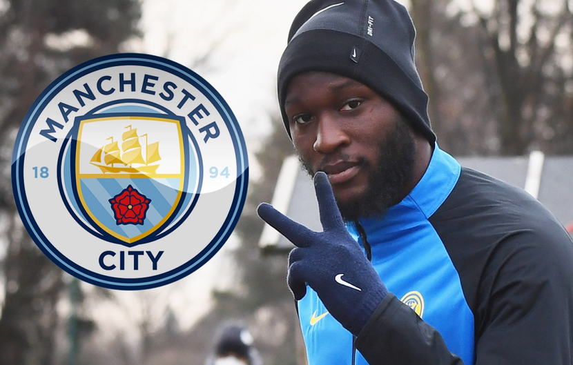 Tiền đạo Lukaku được Man City quan tâm