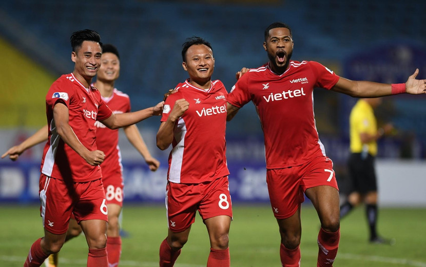 Trọng Hoàng mang về 3 điểm quý giá cho Viettel trước Hà Nội FC