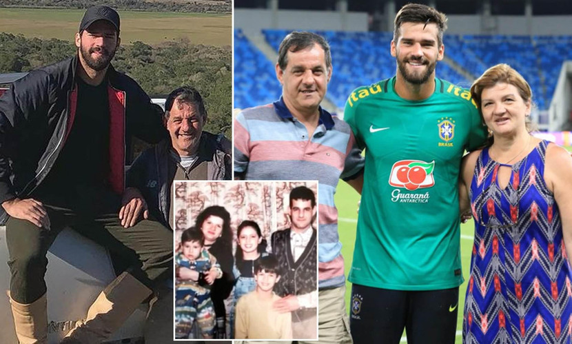 Những khoảnh khắc đẹp của Alisson và bố