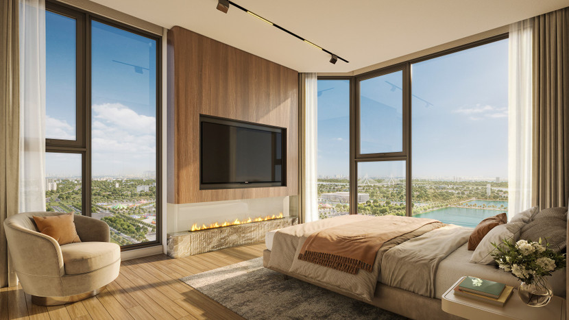 Các căn hộ The Continental được thiết kế theo tiêu chuẩn Global-Residences